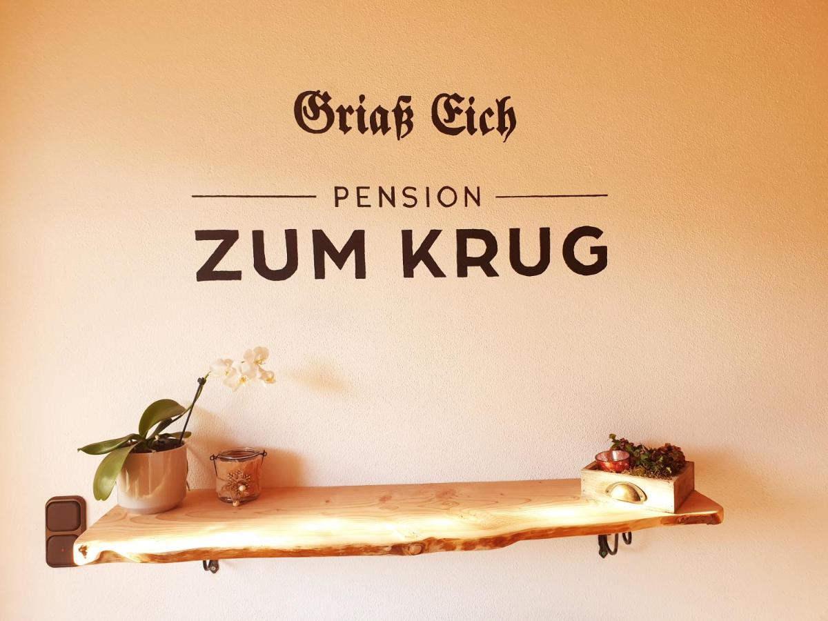 Pension Zum Krug, Messe Muenchen Hergolding Ngoại thất bức ảnh